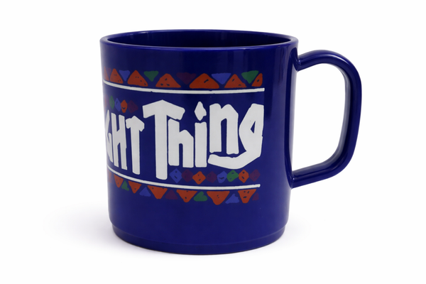 Proper Brew The Right Thing Mug Blue
