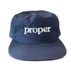 Proper Logo Cap Navy