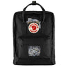Fjallraven Kanken Classic Black - Snow Leopard