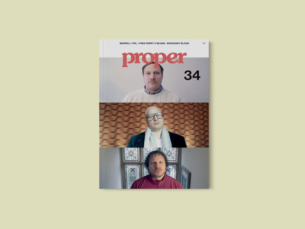 Proper Magazine Issue 34 - Burgundy Cover