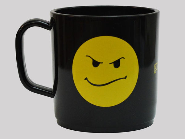 Proper Smiley Mug Black
