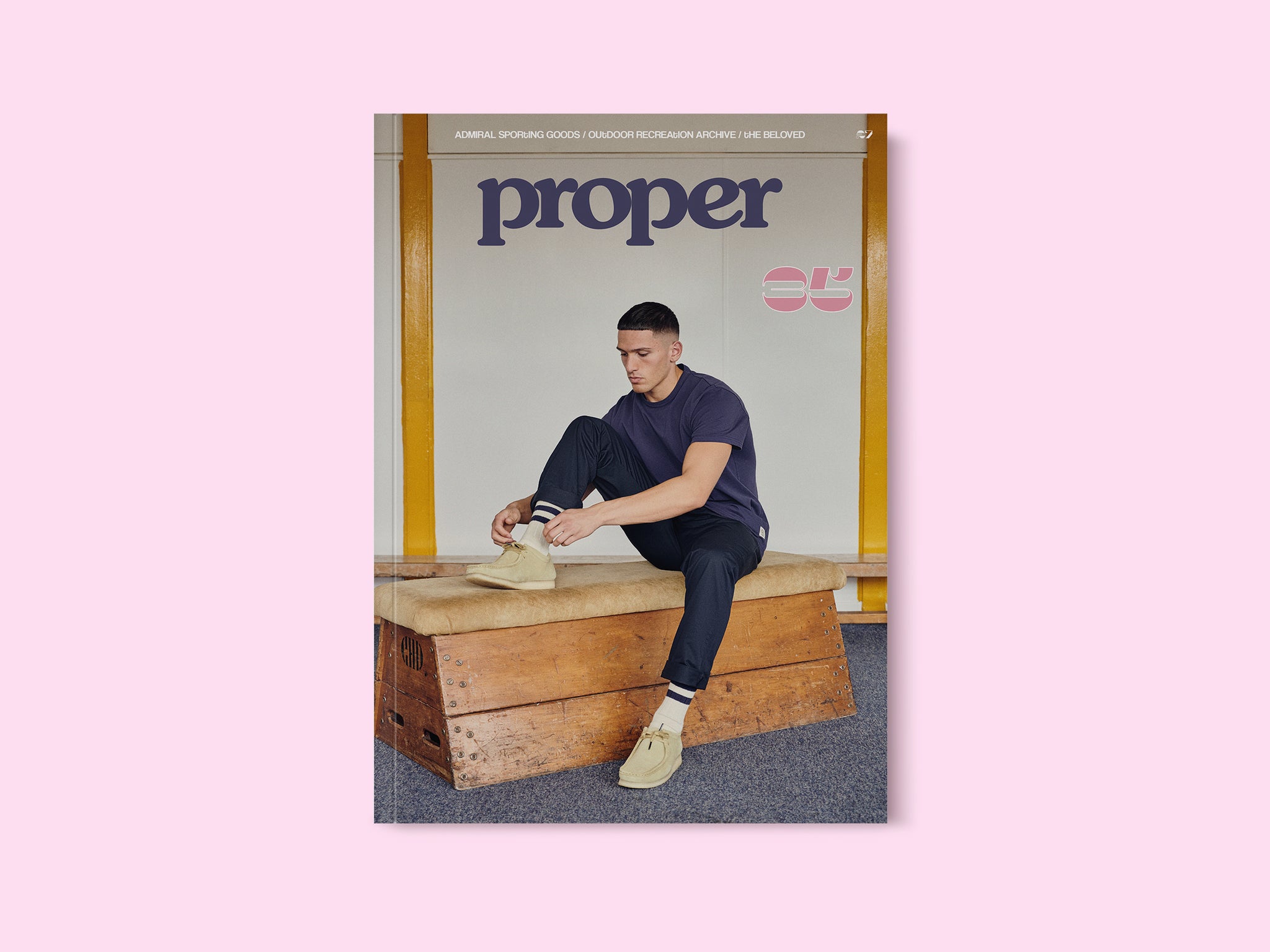 Proper Magazine Issue 35 - Admiral Cover