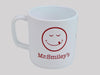 Proper Mr Smileys Burger Mug White