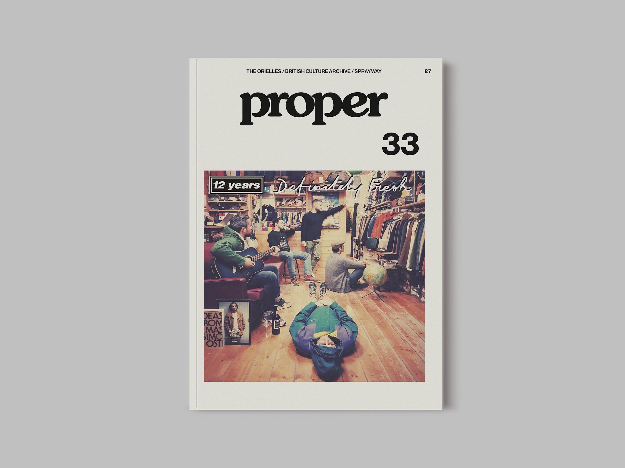 Proper Magazine Issue 33 - Fresh Cover