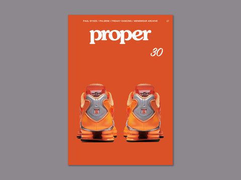 Proper Magazine Issue 30-Orange cover