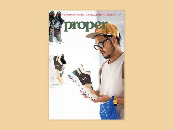 Proper Magazine Issue 32 - On Running Cover