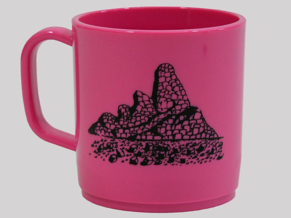 Proper Gaulle Stones Mug Pink